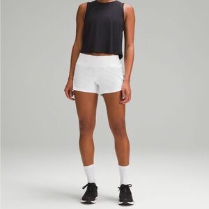 NWT Lululemon Speed Up Mid-Rise Lined Short 4”